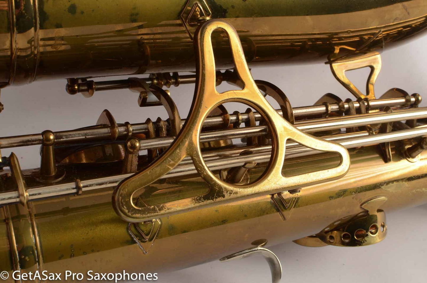 King Super 20 Tenor Saxophone Original Lacquer Original pads Warranty Card Amazing!