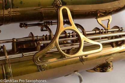 King Super 20 Tenor Saxophone Original Lacquer Original pads Warranty Card Amazing!