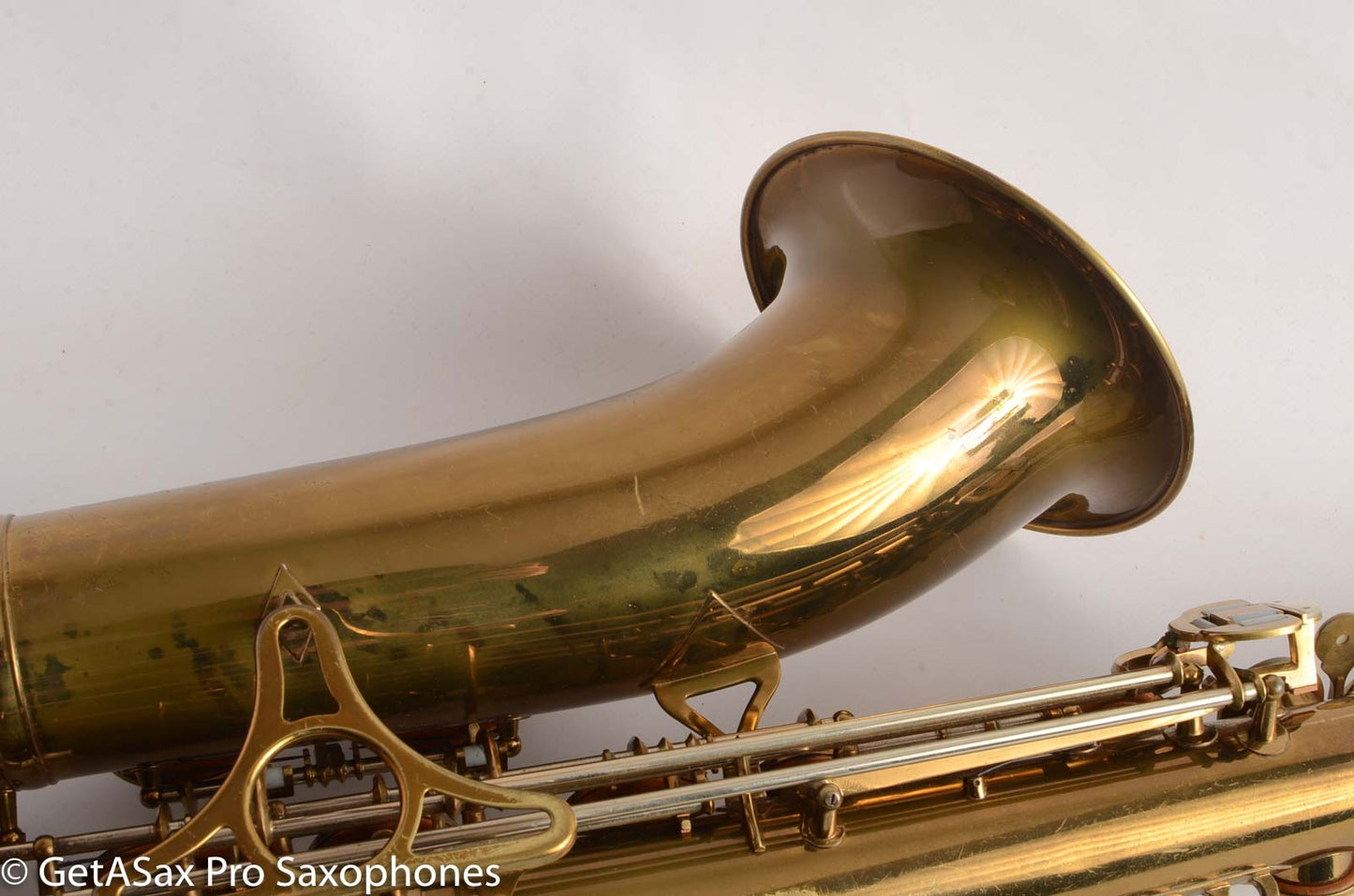 King Super 20 Tenor Saxophone Original Lacquer Original pads Warranty Card Amazing!