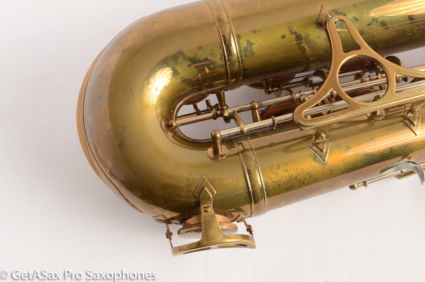 King Super 20 Tenor Saxophone Original Lacquer Original pads Warranty Card Amazing!