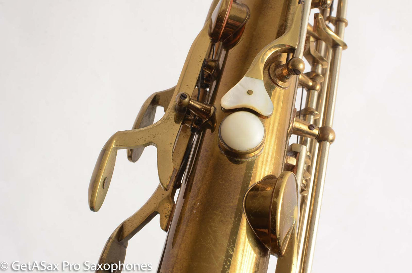 King Super 20 Tenor Saxophone Original Lacquer Original pads Warranty Card Amazing!