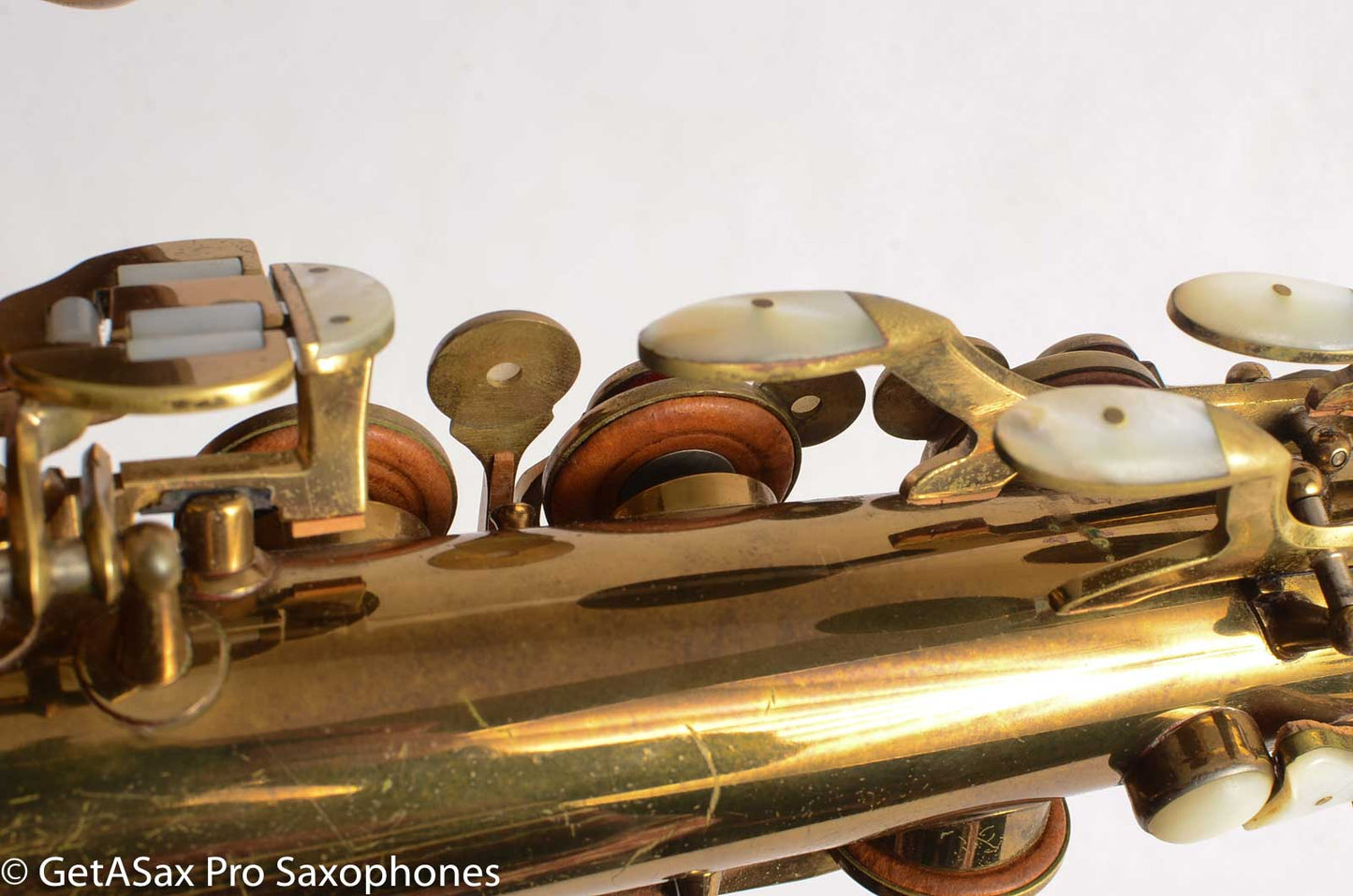 King Super 20 Tenor Saxophone Original Lacquer Original pads Warranty Card Amazing!