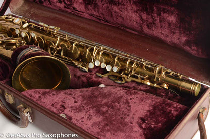 King Super 20 Tenor Saxophone Original Lacquer Original pads Warranty Card Amazing!