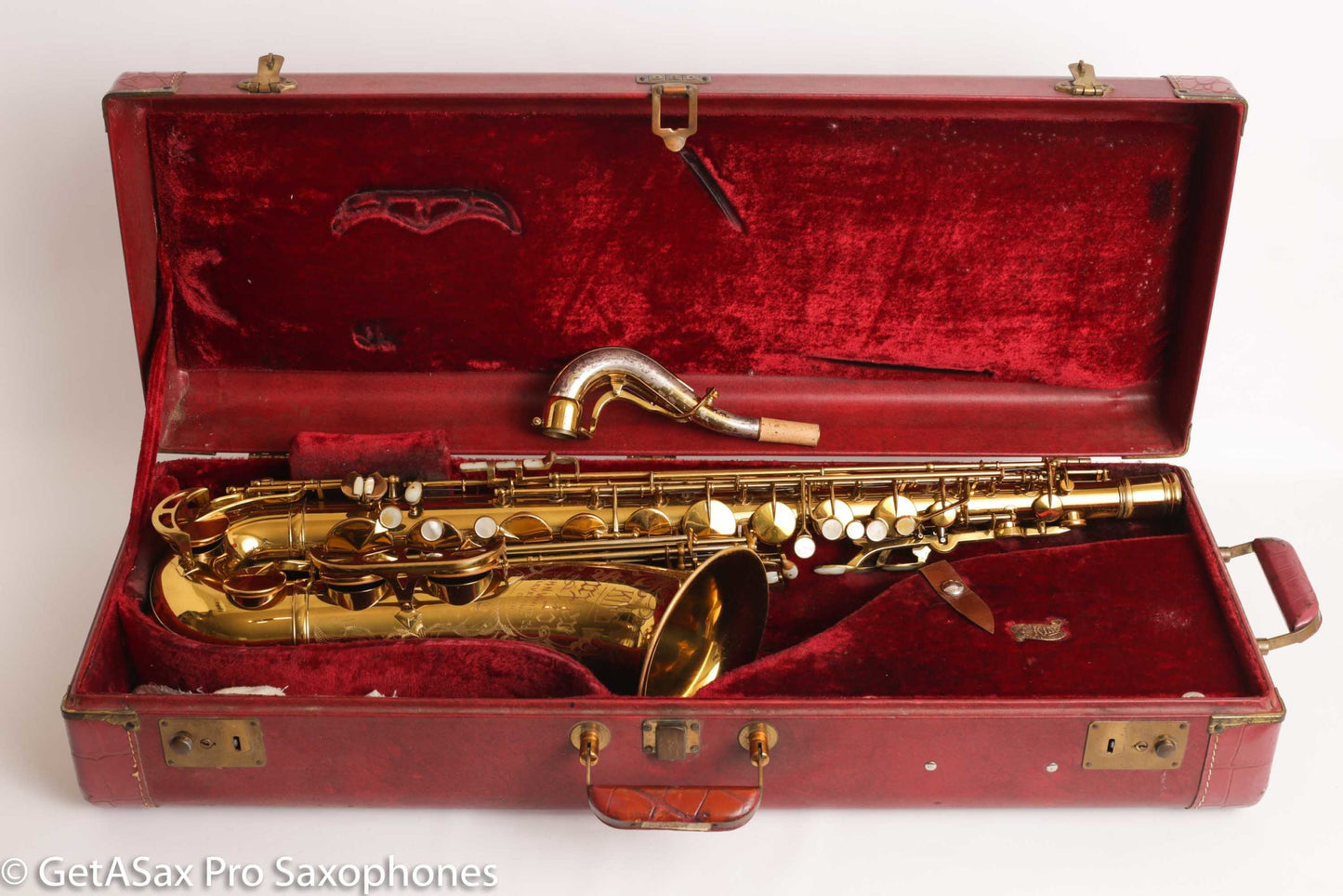 King Super 20 Tenor Saxophone Full Pearls Original Lacquer