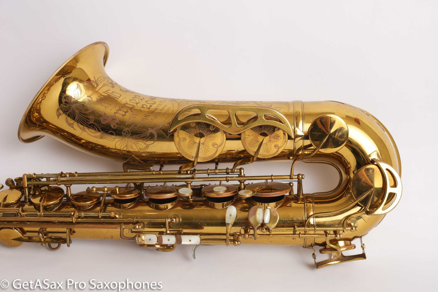 King Super 20 Tenor Saxophone Full Pearls Original Lacquer