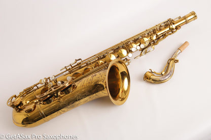 King Super 20 Tenor Saxophone Full Pearls Original Lacquer