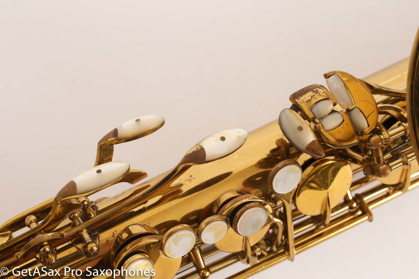 King Super 20 Tenor Saxophone Full Pearls Original Lacquer