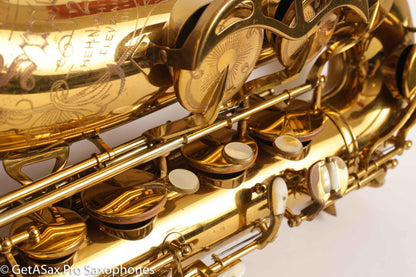 King Super 20 Tenor Saxophone Full Pearls Original Lacquer