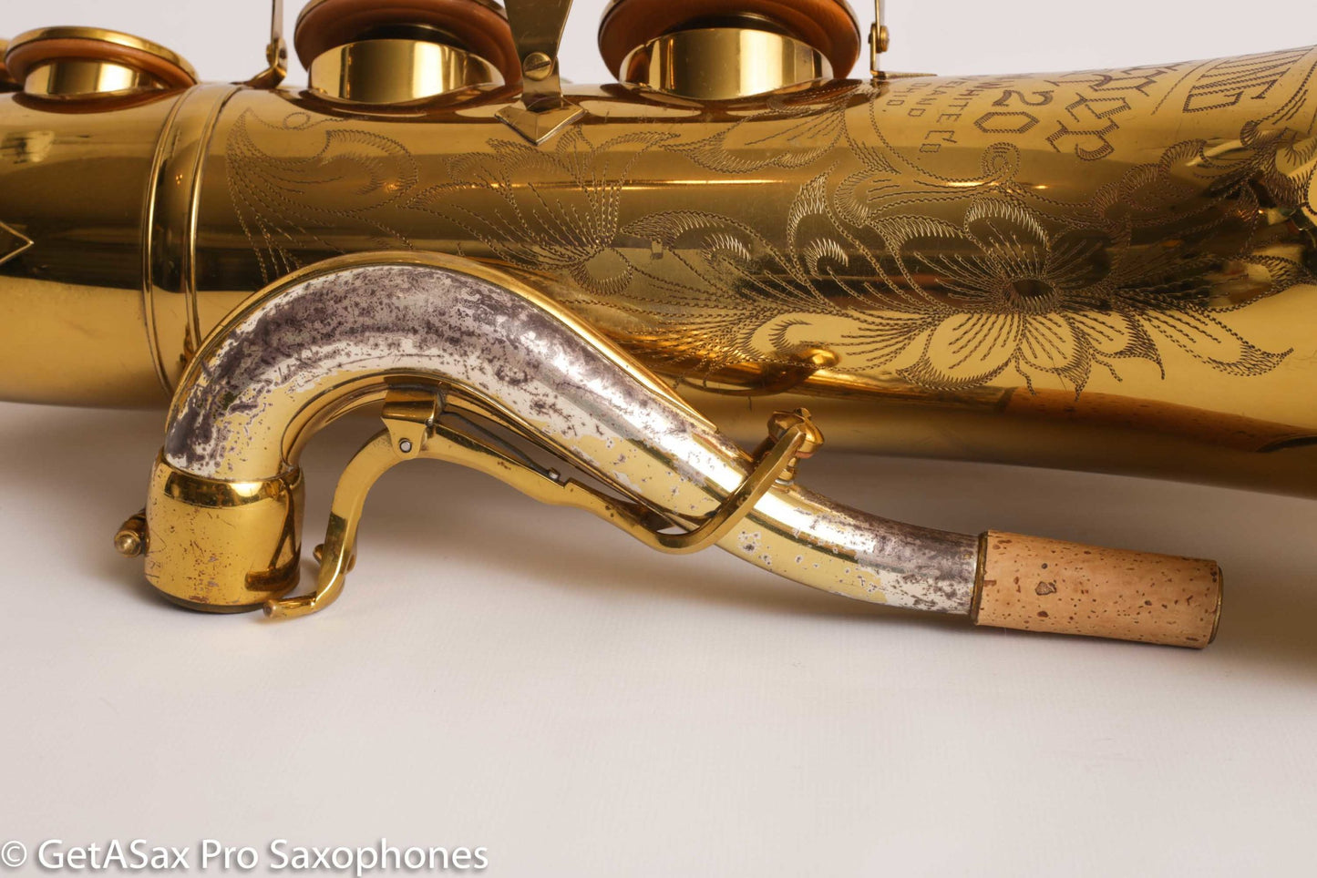 King Super 20 Tenor Saxophone Full Pearls Original Lacquer