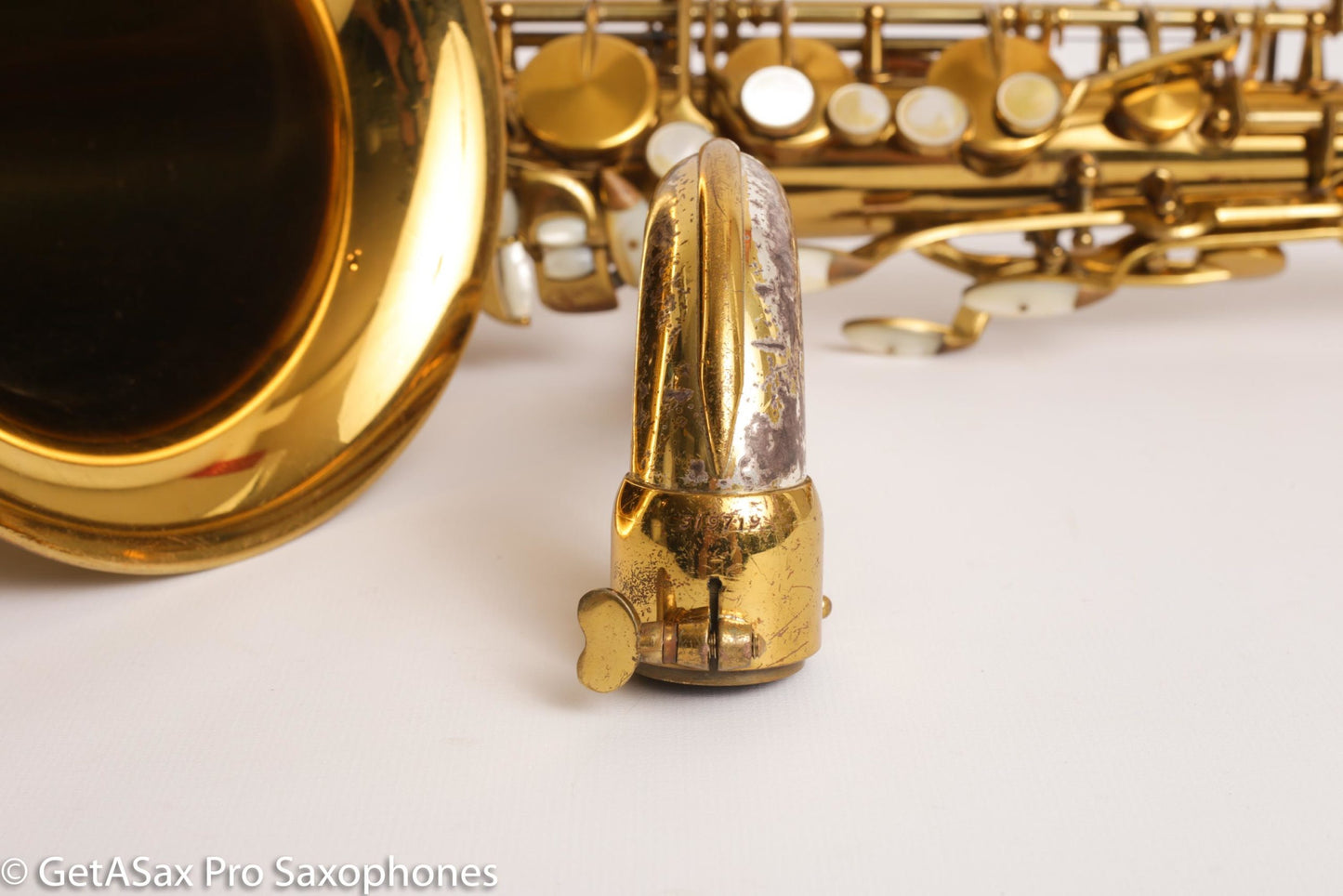 King Super 20 Tenor Saxophone Full Pearls Original Lacquer