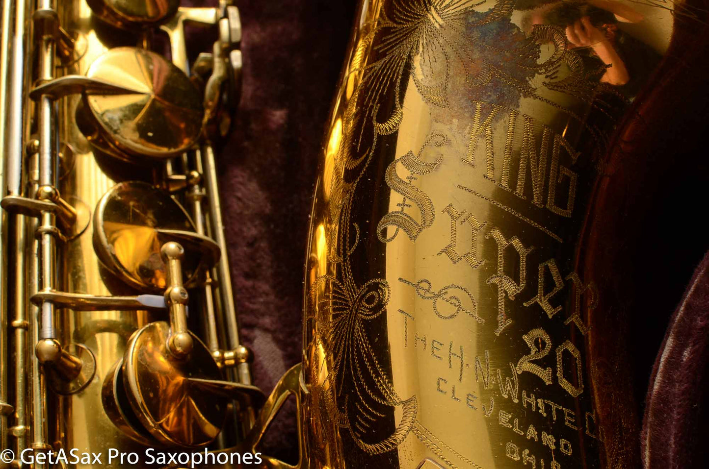 King Super 20 Tenor Original Lacquer Amazing Condition 297xxx