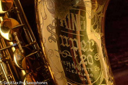 King Super 20 Tenor Original Lacquer Amazing Condition 297xxx