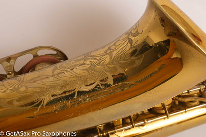 King Super 20 Tenor Full Pearls Very Good Condition Good Pads 308996