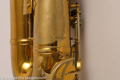King Super 20 Tenor Full Pearls Very Good Condition Good Pads 308996