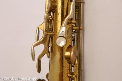 King Super 20 Tenor Full Pearls Very Good Condition Good Pads 308996