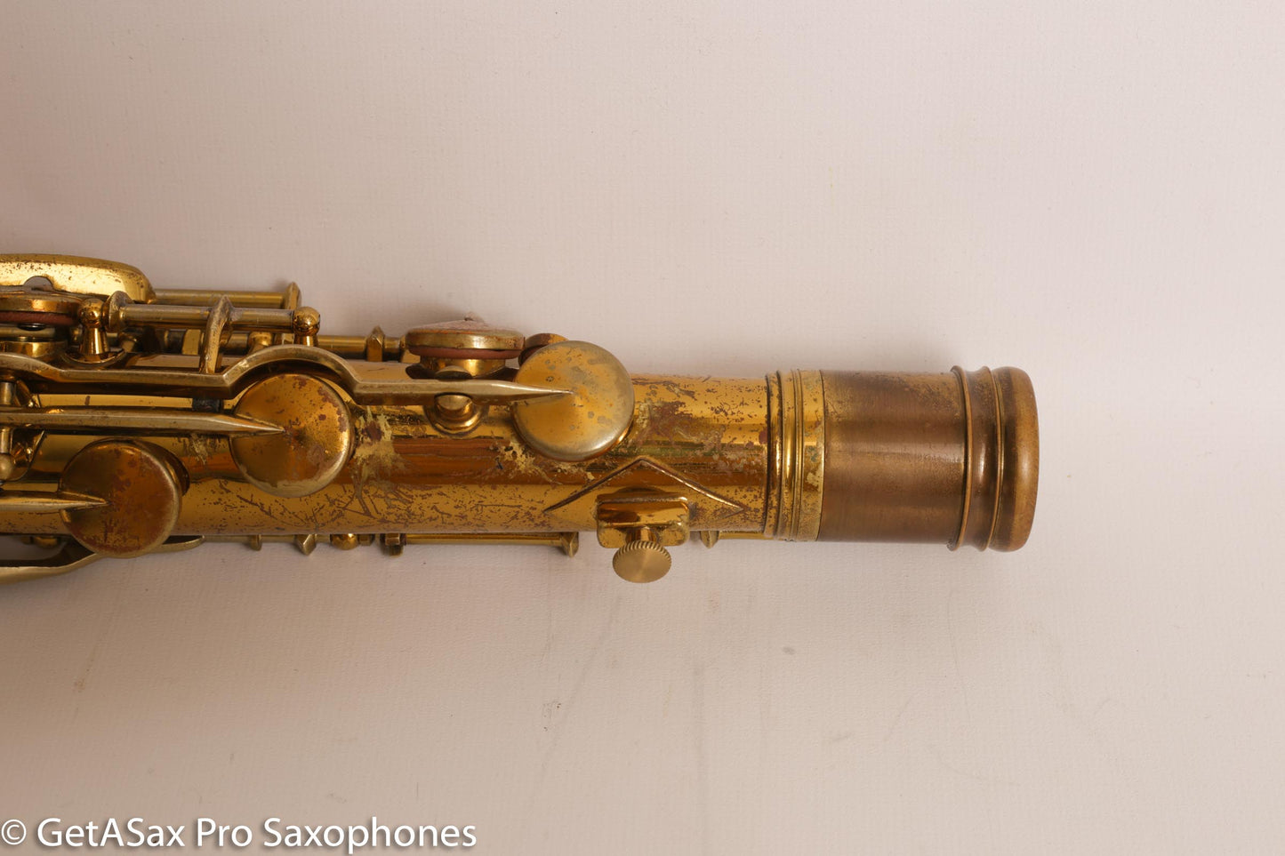 King Super 20 Tenor Full Pearls Very Good Condition Good Pads 308996