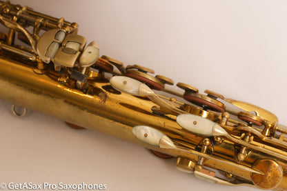 King Super 20 Tenor Full Pearls Very Good Condition Good Pads 308996