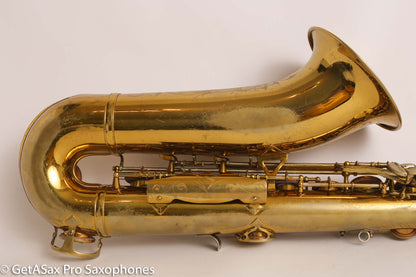 King Super 20 Tenor Full Pearls Very Good Condition Good Pads 308996