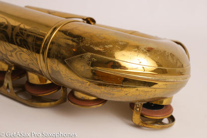 King Super 20 Tenor Full Pearls Very Good Condition Good Pads 308996