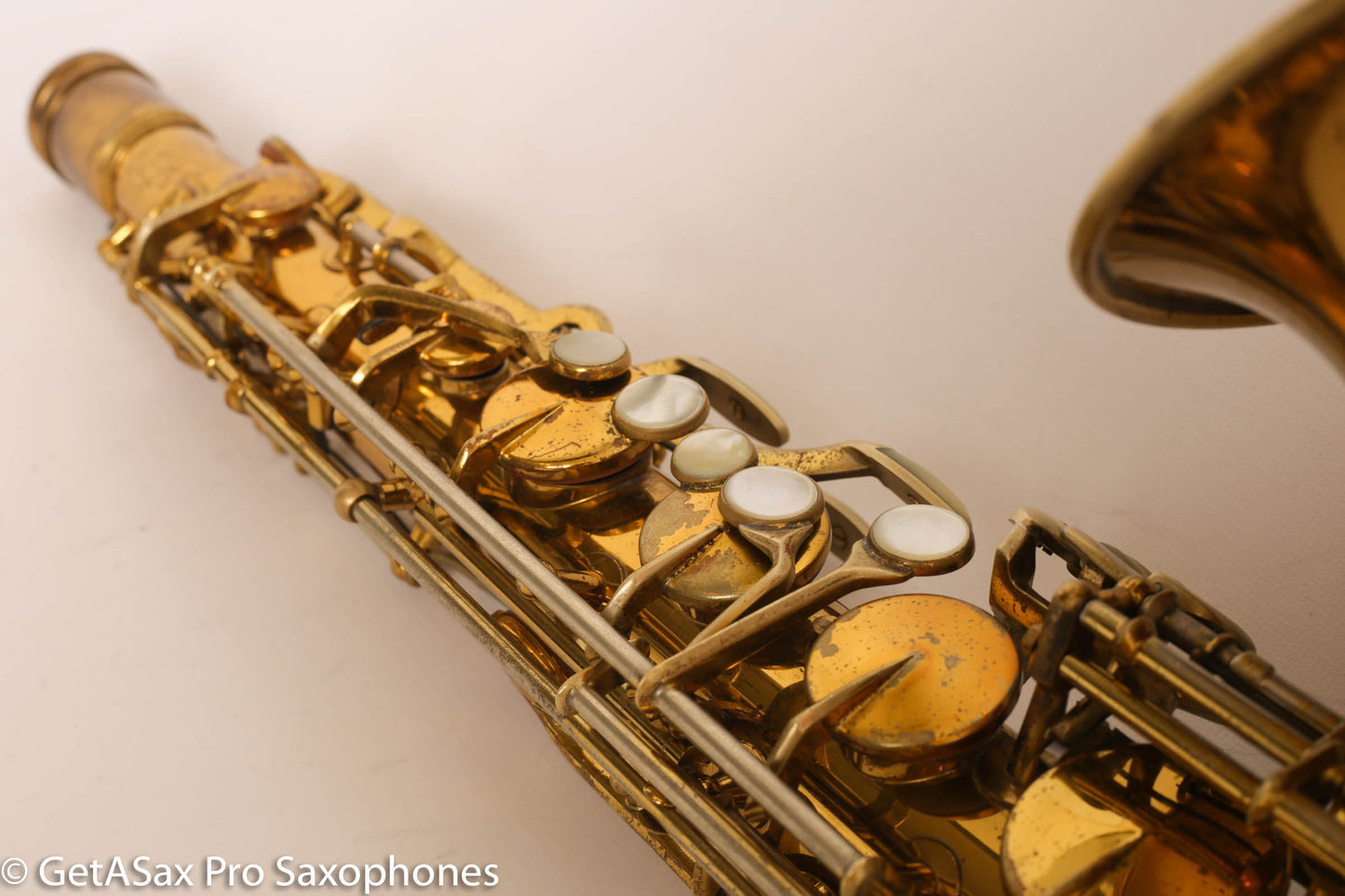 King Super 20 Tenor Full Pearls Very Good Condition Good Pads 308996