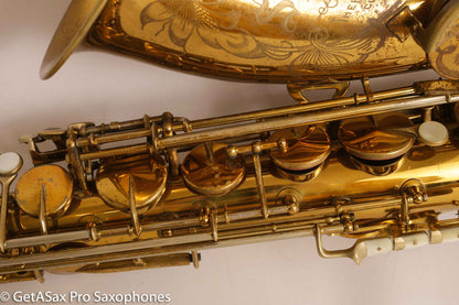 King Super 20 Tenor Full Pearls Very Good Condition Good Pads 308996