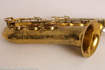King Super 20 Tenor Full Pearls Very Good Condition Good Pads 308996