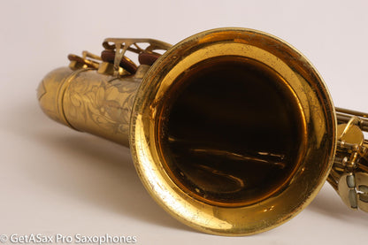 King Super 20 Tenor Full Pearls Very Good Condition Good Pads 308996