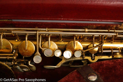 King Super 20 Tenor Full Pearls Very Good Condition Good Pads 308996