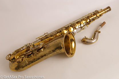 King Super 20 Tenor Full Pearls Very Good Condition Good Pads 308996