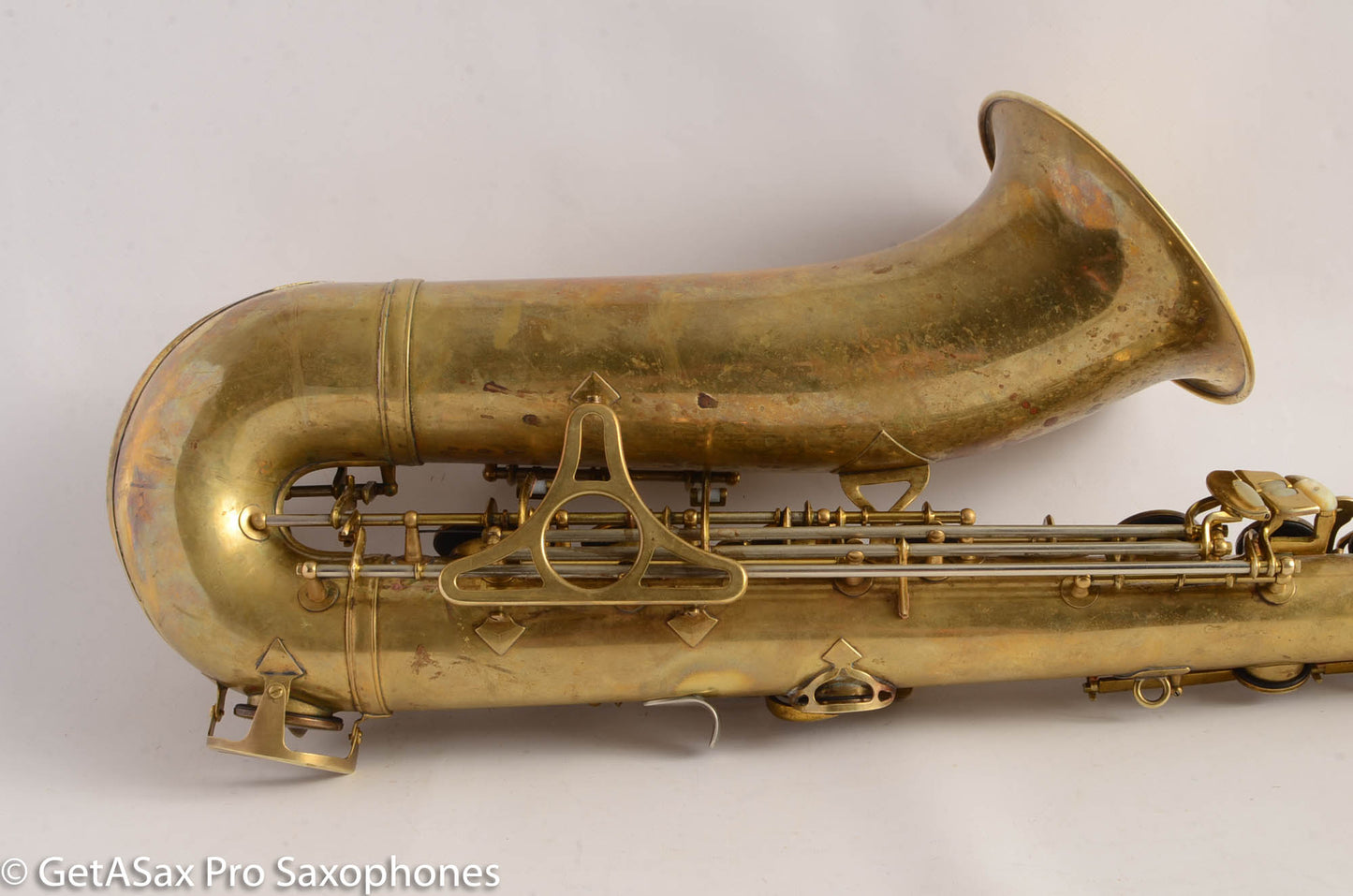 King Super 20 Tenor 298061 Series 1a Full Pearls Original Lacquer (mostly gone) Recent Overhaul