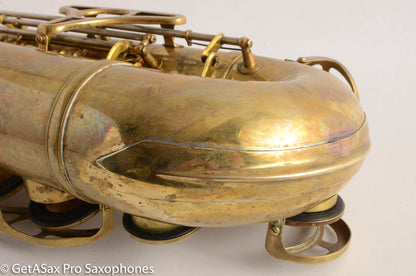 King Super 20 Tenor 298061 Series 1a Full Pearls Original Lacquer (mostly gone) Recent Overhaul