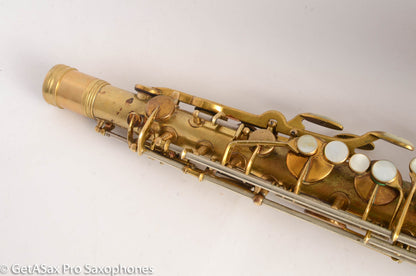 King Super 20 Tenor 298061 Series 1a Full Pearls Original Lacquer (mostly gone) Recent Overhaul
