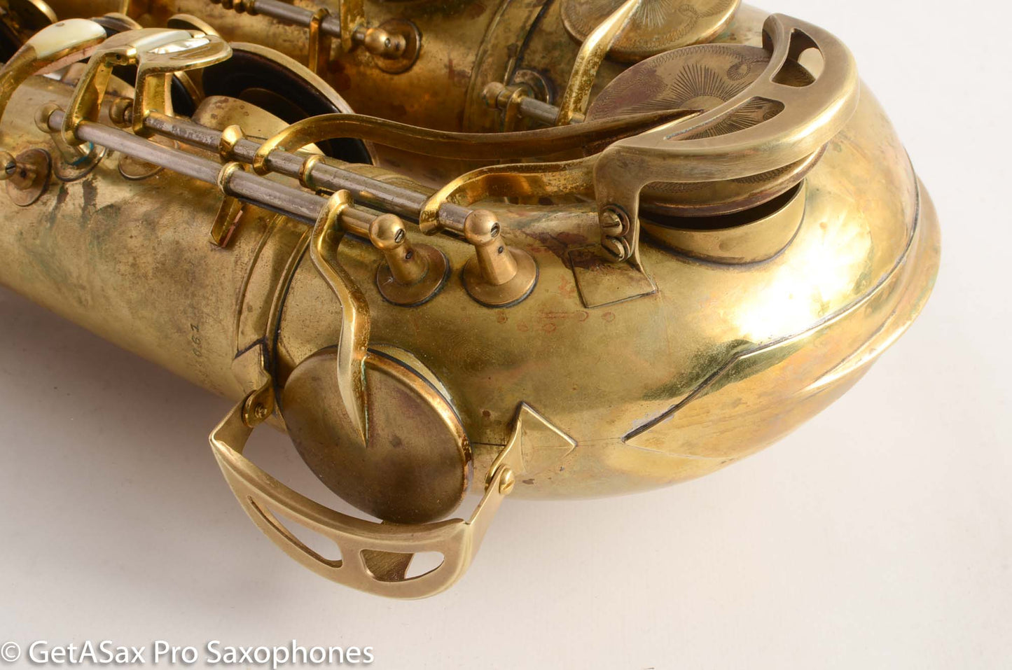 King Super 20 Tenor 298061 Series 1a Full Pearls Original Lacquer (mostly gone) Recent Overhaul