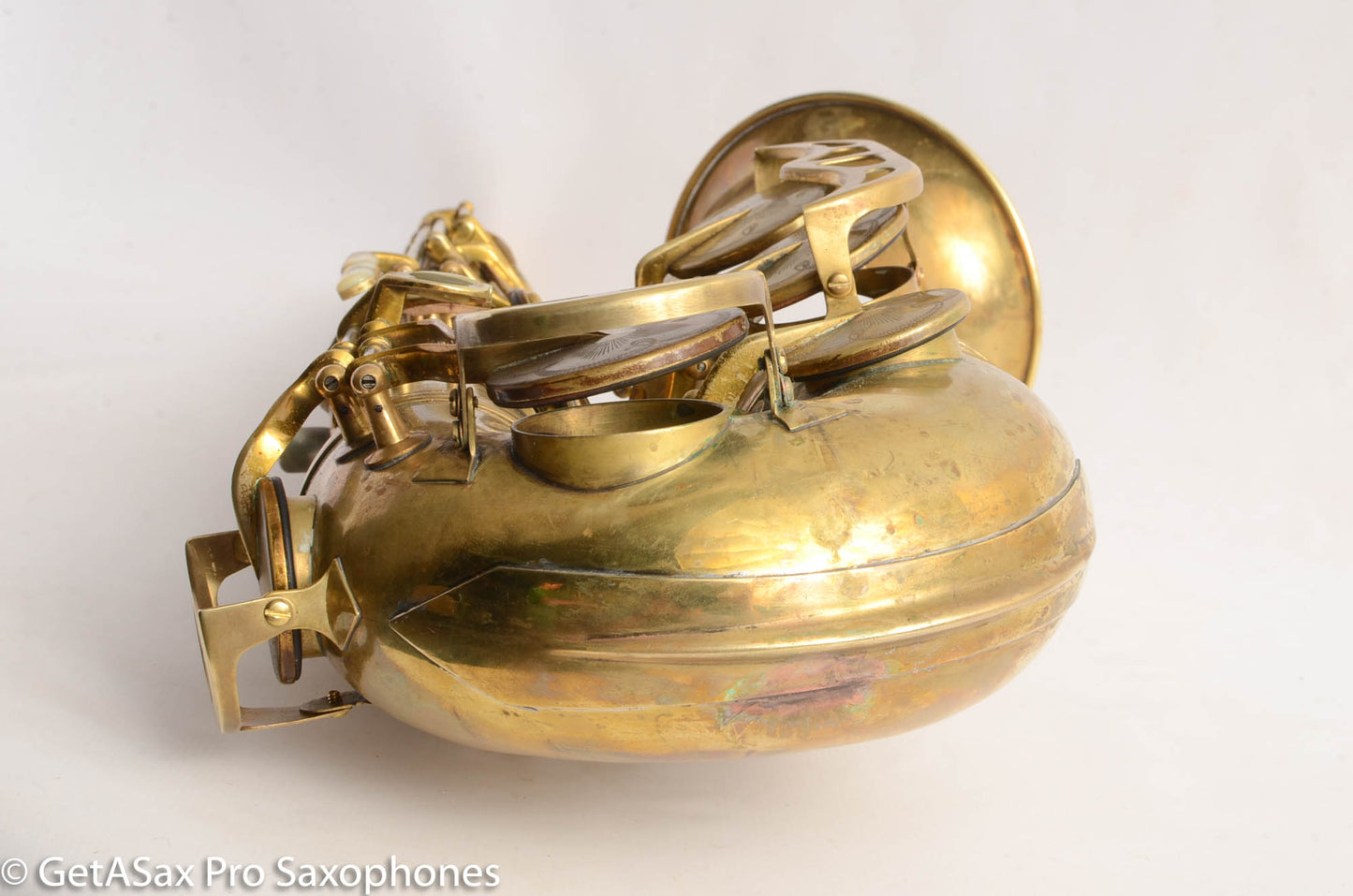 King Super 20 Tenor 298061 Series 1a Full Pearls Original Lacquer (mostly gone) Recent Overhaul