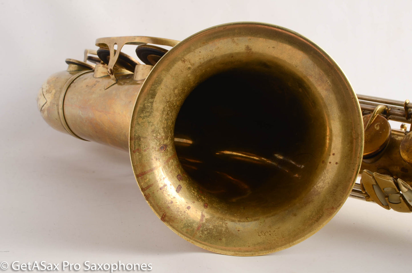 King Super 20 Tenor 298061 Series 1a Full Pearls Original Lacquer (mostly gone) Recent Overhaul