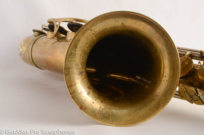 King Super 20 Tenor 298061 Series 1a Full Pearls Original Lacquer (mostly gone) Recent Overhaul