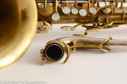 King Super 20 Tenor 298061 Series 1a Full Pearls Original Lacquer (mostly gone) Recent Overhaul