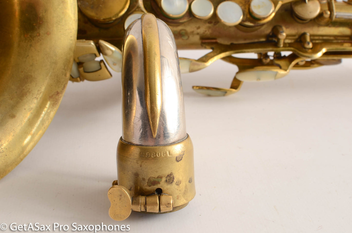 King Super 20 Tenor 298061 Series 1a Full Pearls Original Lacquer (mostly gone) Recent Overhaul