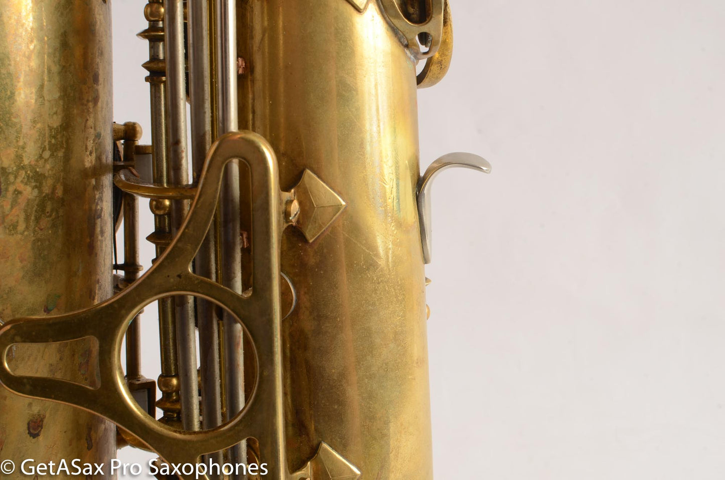 King Super 20 Tenor 298061 Series 1a Full Pearls Original Lacquer (mostly gone) Recent Overhaul