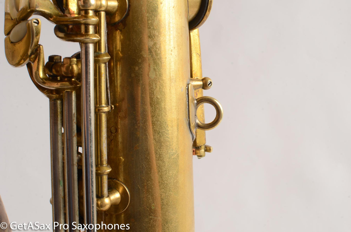 King Super 20 Tenor 298061 Series 1a Full Pearls Original Lacquer (mostly gone) Recent Overhaul