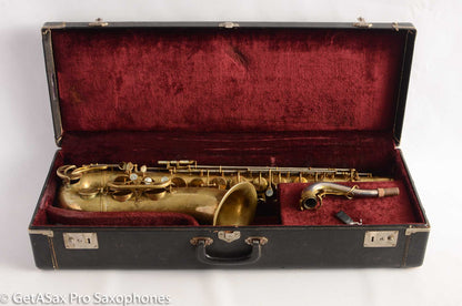 King Super 20 Tenor 298061 Series 1a Full Pearls Original Lacquer (mostly gone) Recent Overhaul