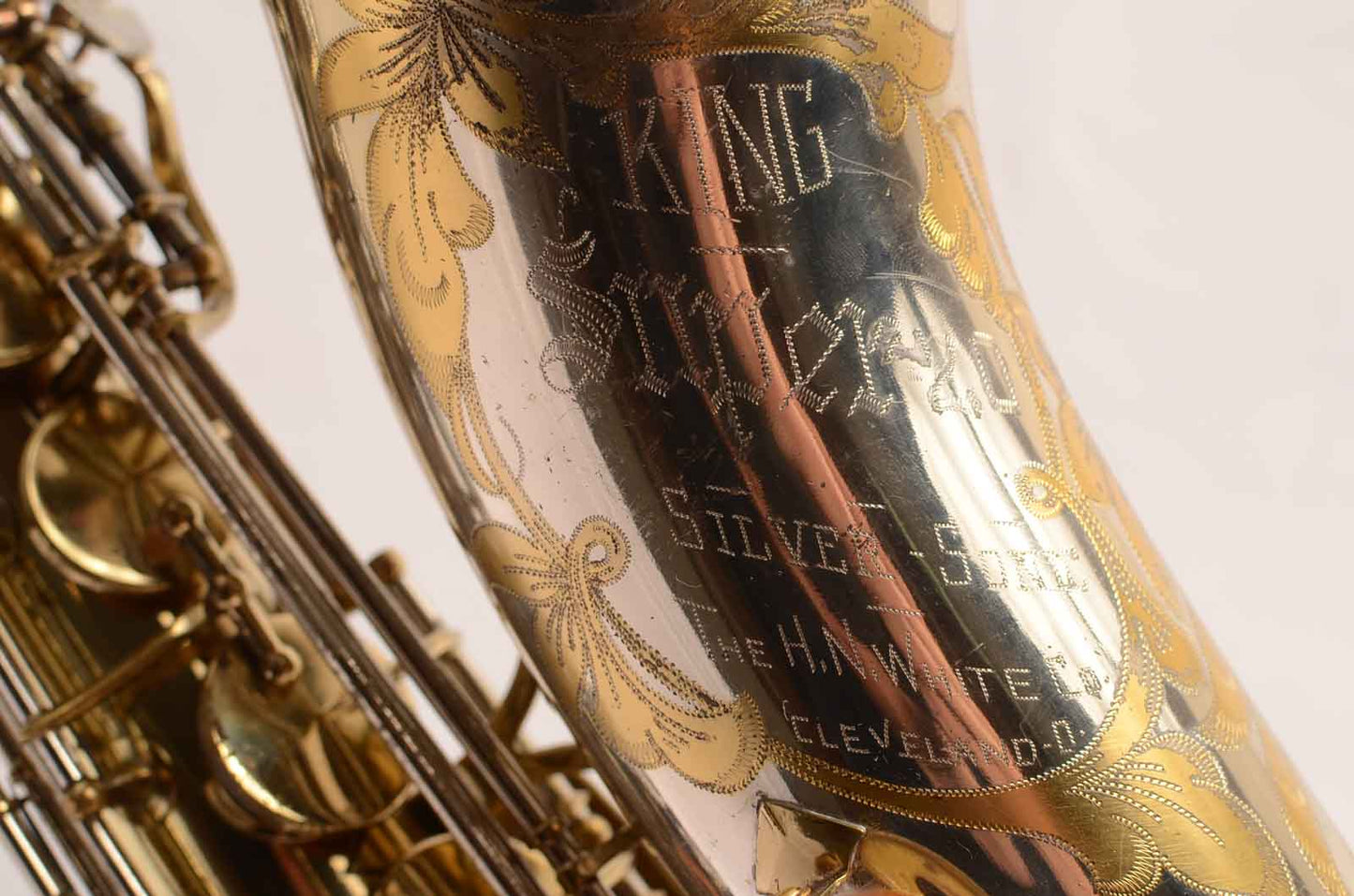 King SilverSonic Tenor Saxophone Exceptionally Fine Player Overhauled 402584