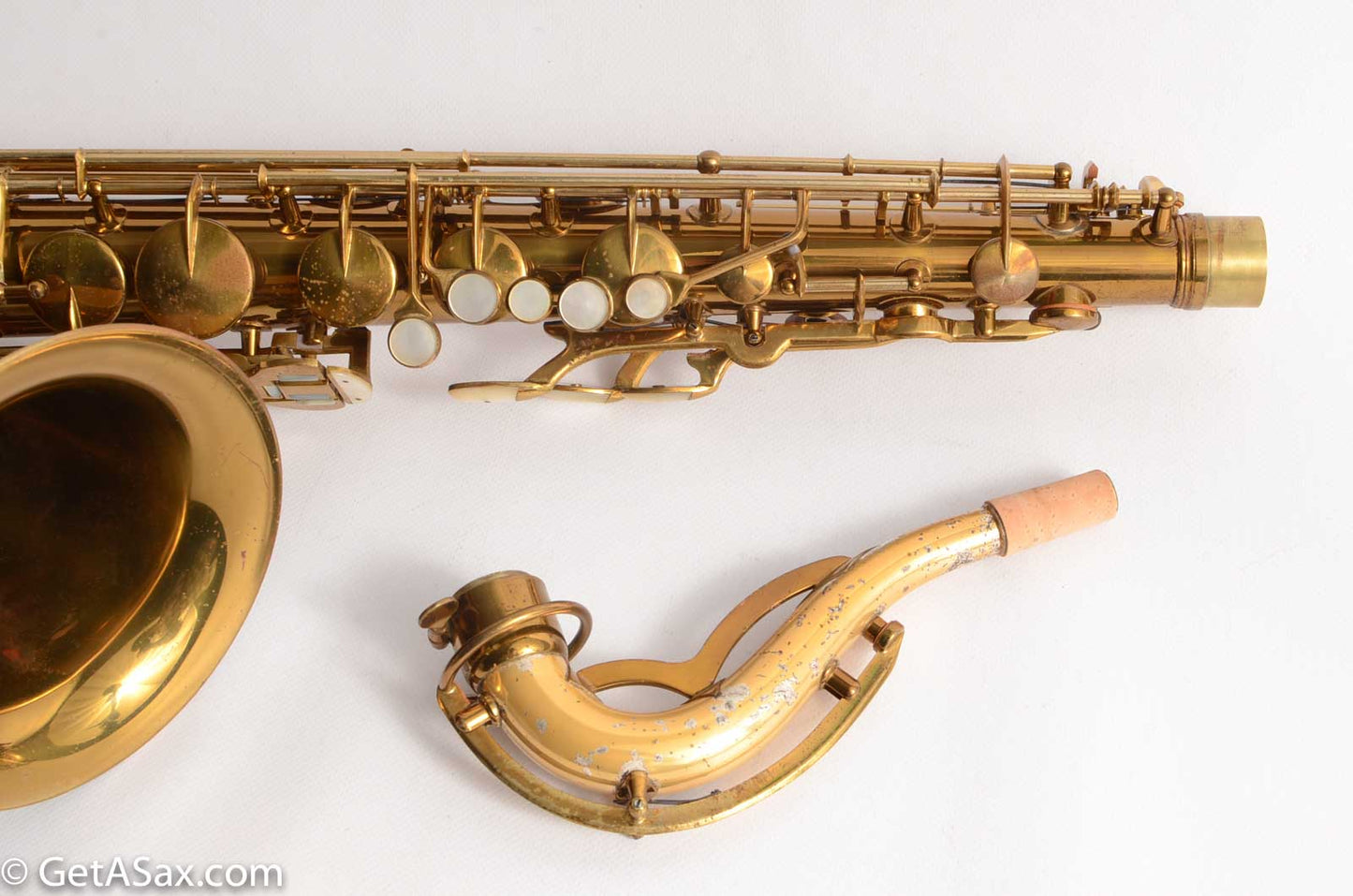 King Zephyr Special Tenor Full Pearls Original Lacquer Stohrer Overhaul!