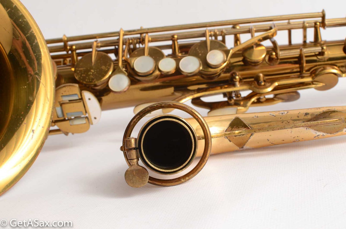 King Zephyr Special Tenor Full Pearls Original Lacquer Stohrer Overhaul!