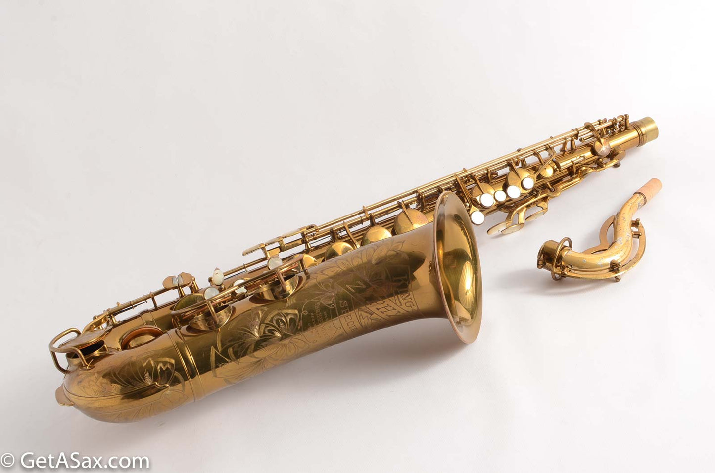 King Zephyr Special Tenor Full Pearls Original Lacquer Stohrer Overhaul!