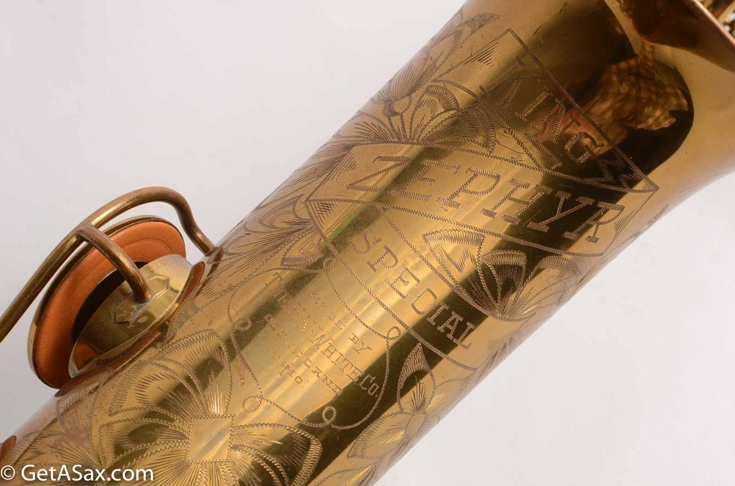 King Zephyr Special Tenor Full Pearls Original Lacquer Stohrer Overhaul!