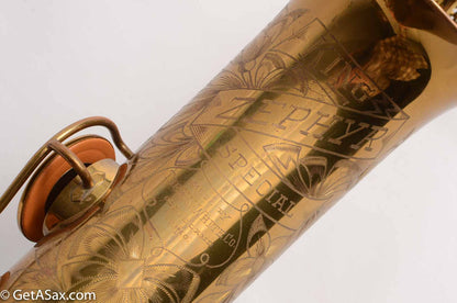 King Zephyr Special Tenor Full Pearls Original Lacquer Stohrer Overhaul!