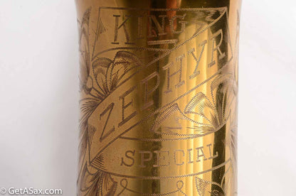 King Zephyr Special Tenor Full Pearls Original Lacquer Stohrer Overhaul!