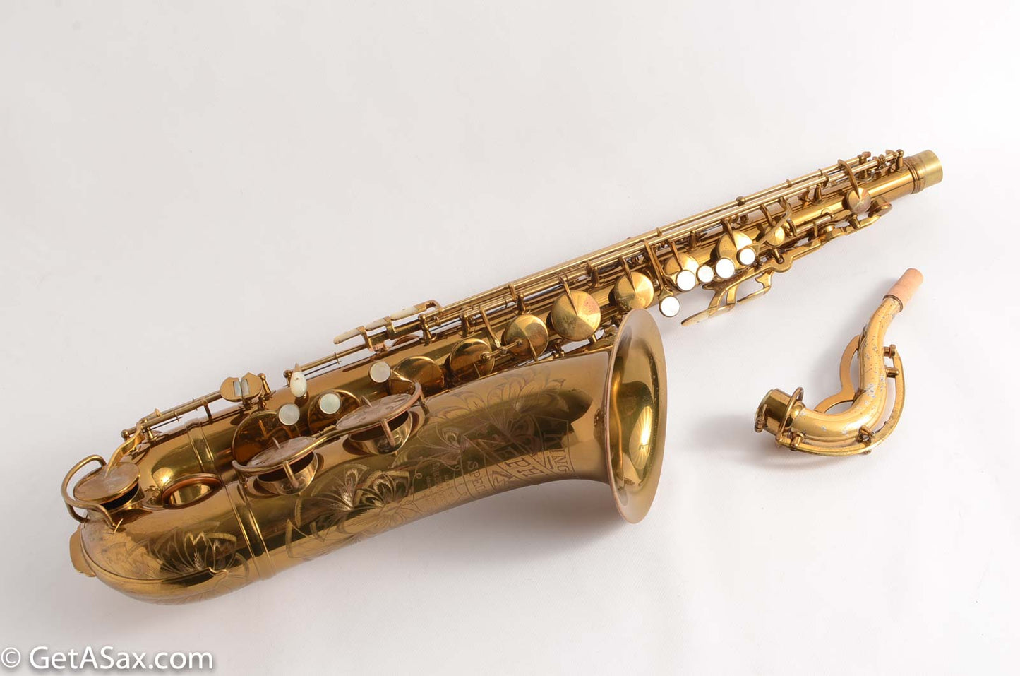 King Zephyr Special Tenor Full Pearls Original Lacquer Stohrer Overhaul!