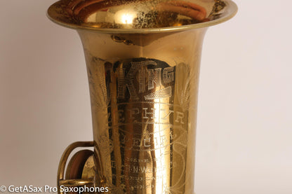 King Zephyr Special Alto Recent Overhaul Nice Relacquer 209139